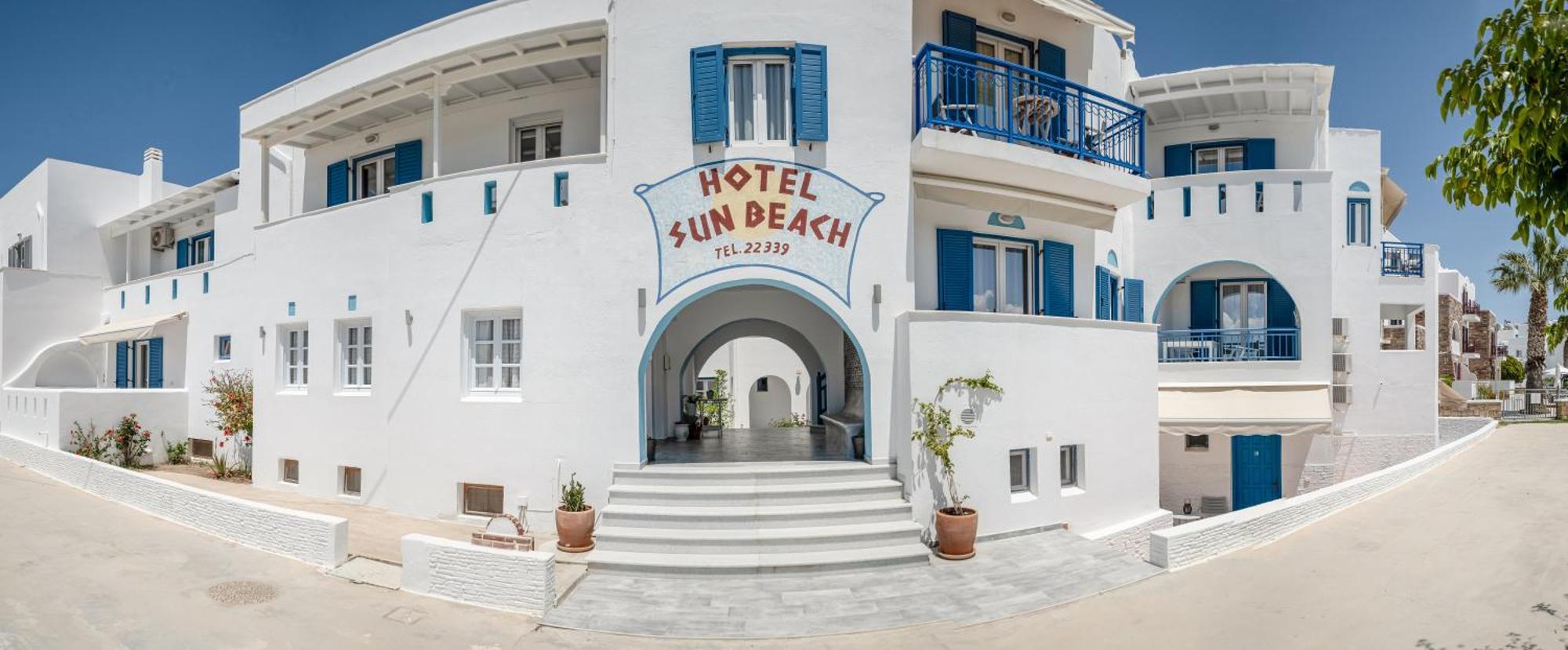 Sun Beach Hotel Naxos City Luaran gambar